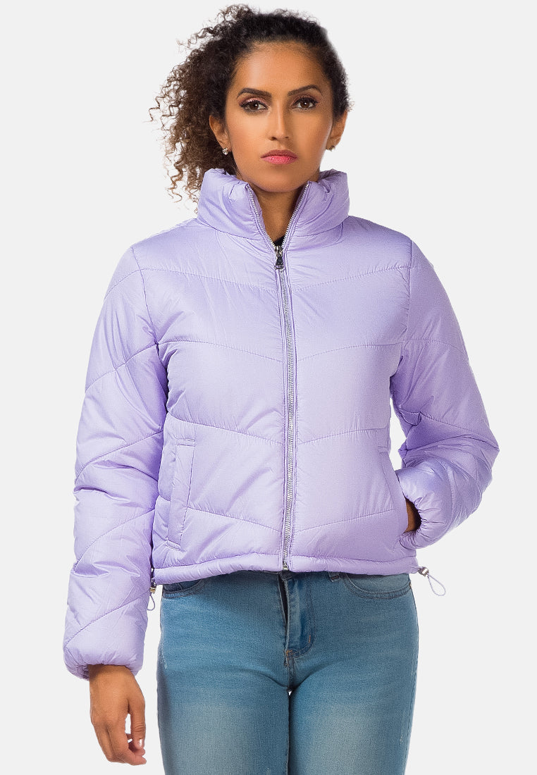 Long Sleeves Puffer Jacket