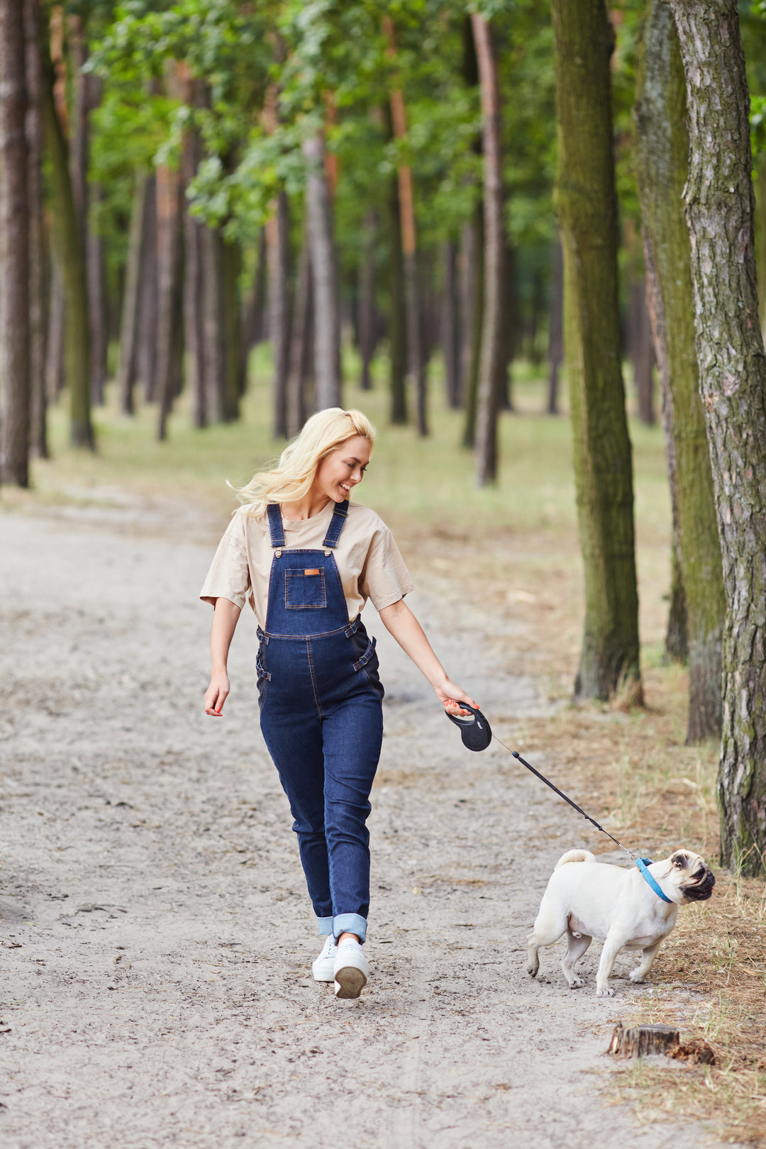 Belly Support Maternity Overall Long