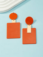 Sparkled in Gold Glam Drop Earrings