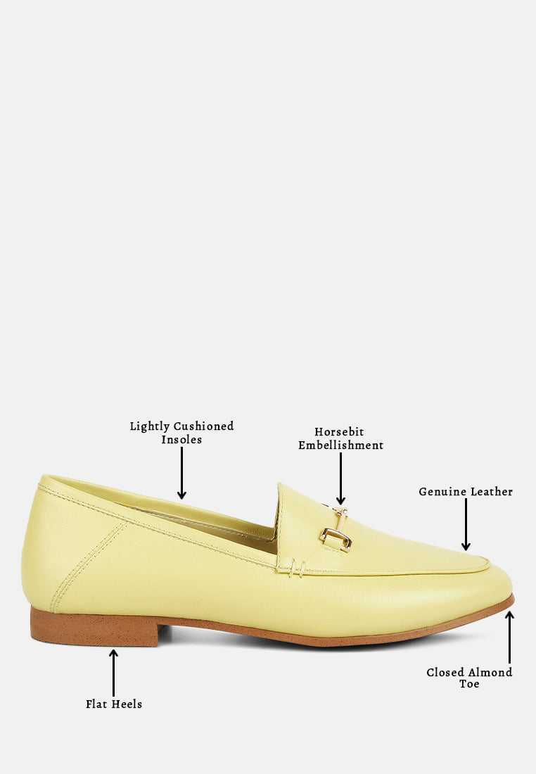 Dareth Horsebit Flat Heel Loafers