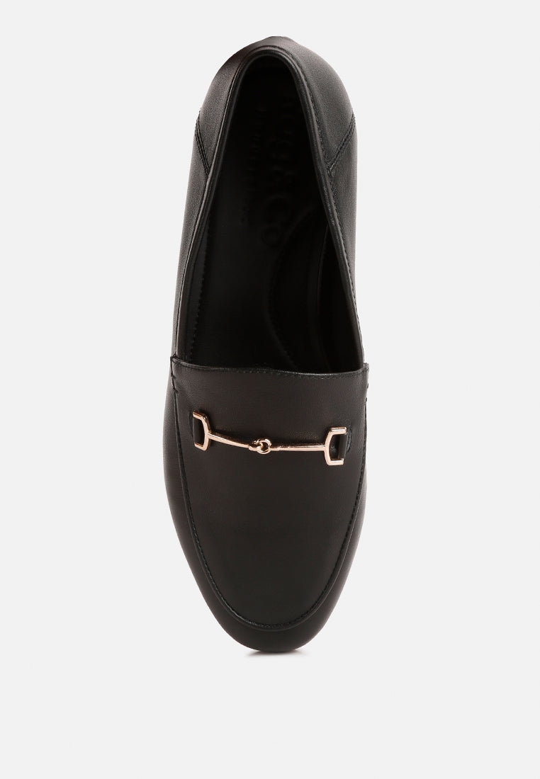 Dareth Horsebit Flat Heel Loafers