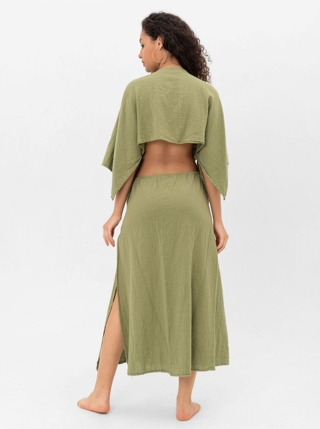 Cotton Cut-Out Dress