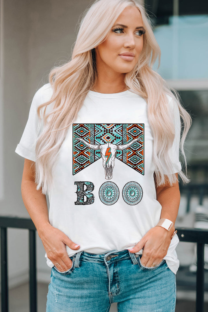 BOO Bull Graphic Short Sleeve T-Shirt