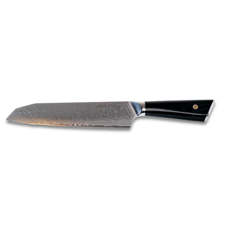 Hagakure 20 Japanese Santoku Knife 8" VG10 Damascus Steel