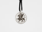 Griffin Charm Pendant in Sterling Silver