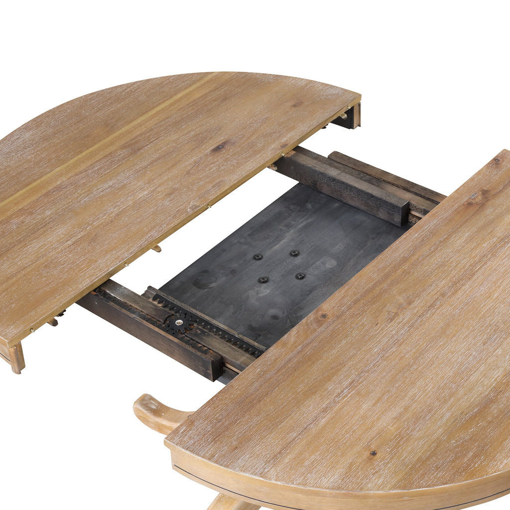 Modern Dining Table Set For 4 Round Table 4 Chairs