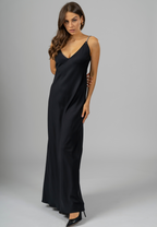 The Swarovski Maxi Slip Dress