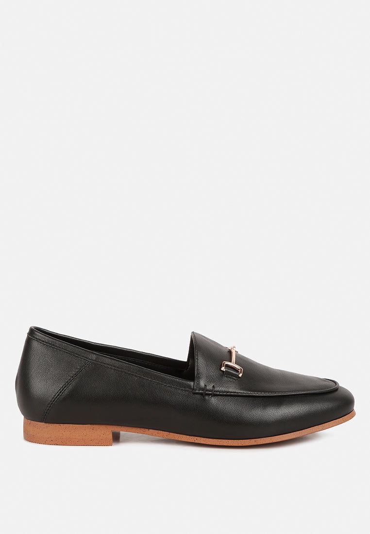 Dareth Horsebit Flat Heel Loafers