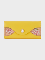 Rose Yellow Continental Wallet