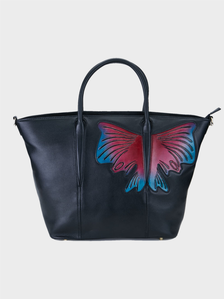 Butterfly Black Top Handle