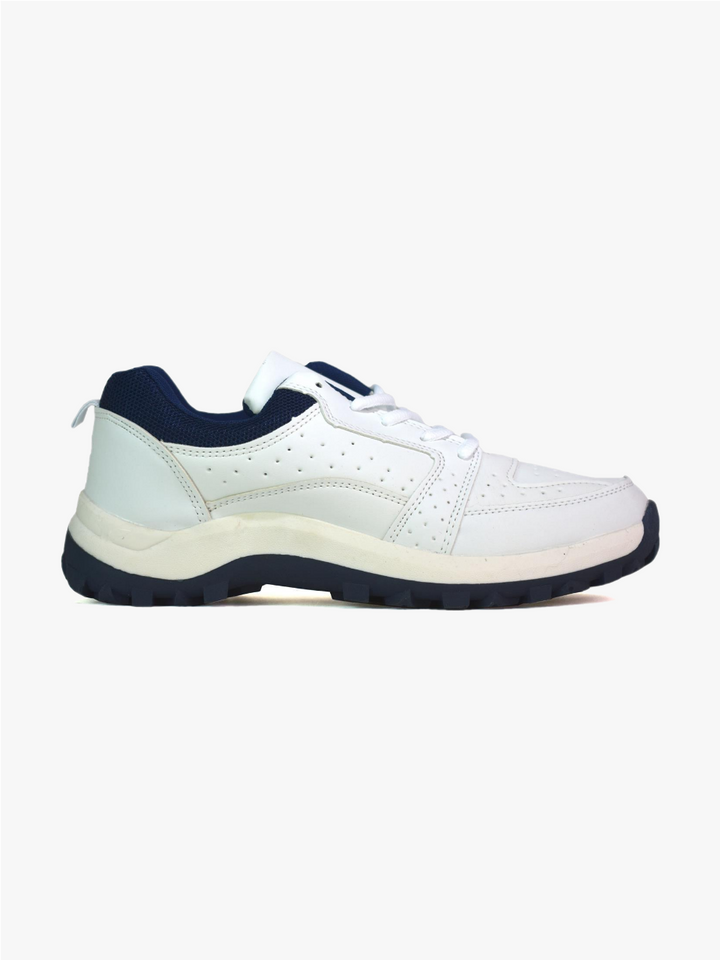 White Men's Lace-Up Trainers