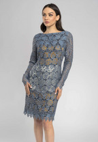 Azzurra Lace Sheath Dress