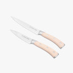 Elite 2-Piece Kitchen Knife Set | Cream