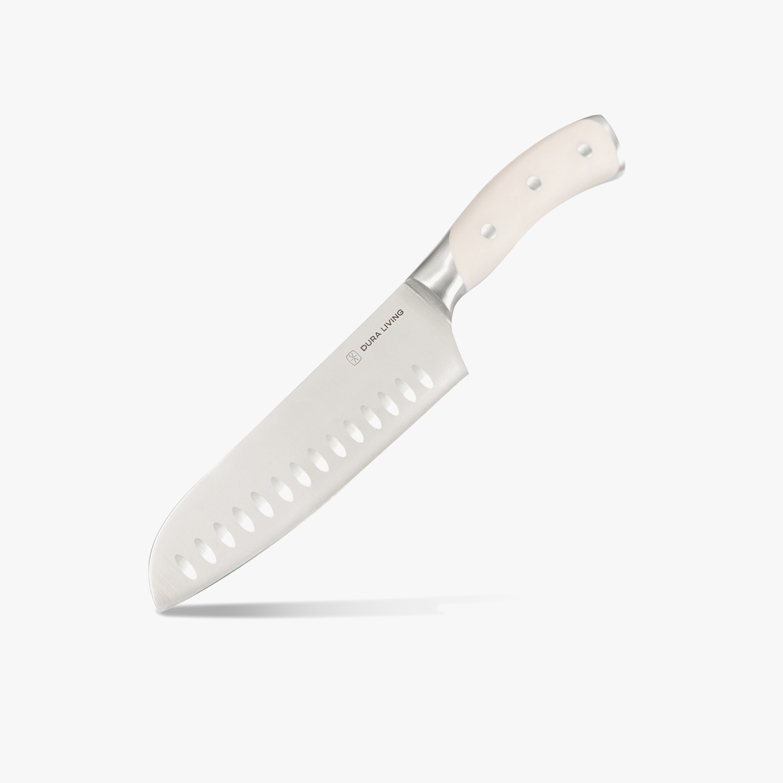 Elite 7 Inch Santoku Knife | Cream