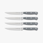 Superior Set of 4 Steak Knives | Gray