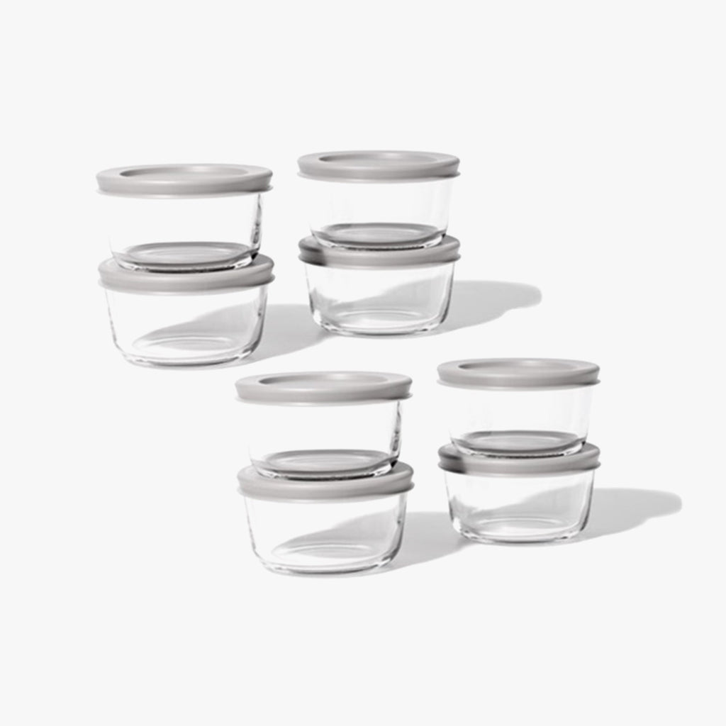 Glass Food Storage Containers 16-Piece (8+8)