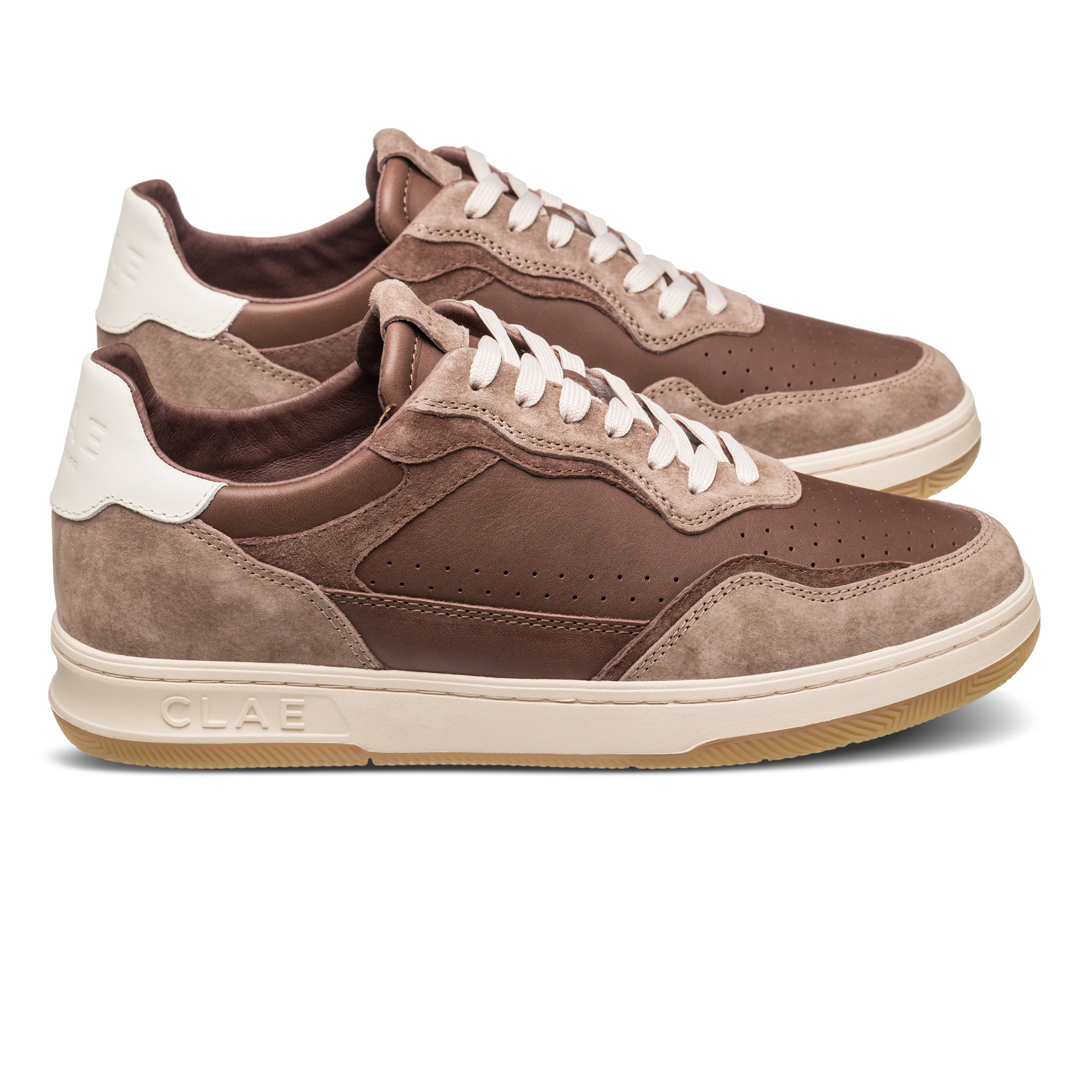 Haywood Casual Sneaker in Deep Taupe by CLAE