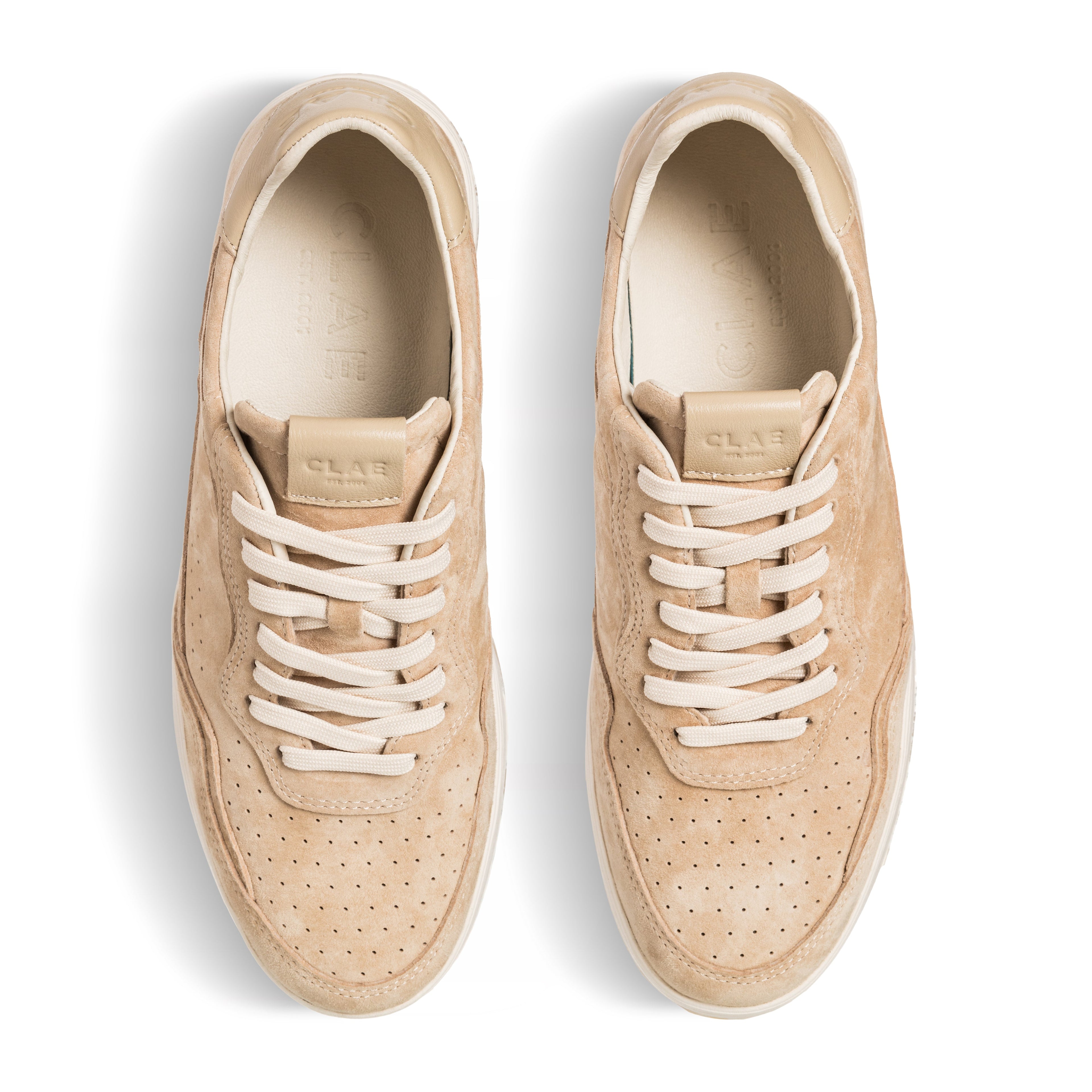 Haywood Casual Sneaker in Safari Suede by CLAE