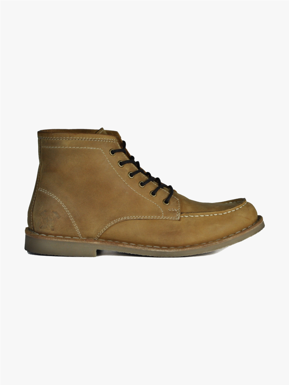 The Cooper Crazy Horse Tan Leather Boots