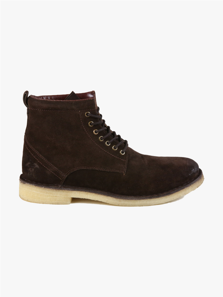 The Hunter Laced Boot | Chocolate