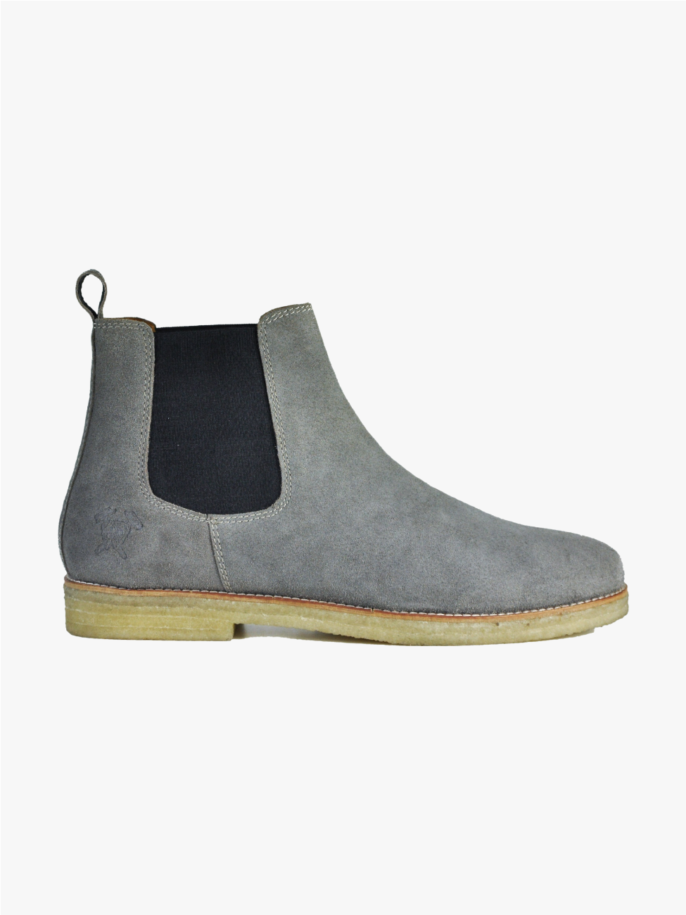 The Maddox 2 Grey Suede Chelsea Boot
