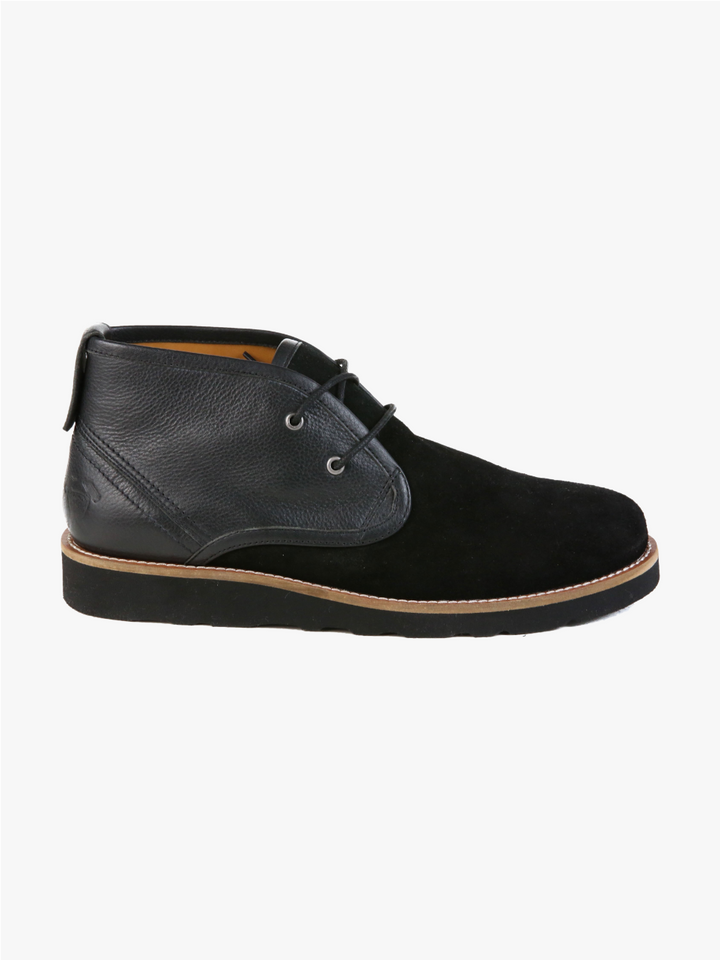The Nolan Laced Shoe in Black