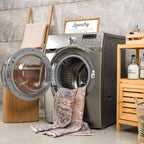 Blue Burgundy Holi-2302 Washable Area Rug