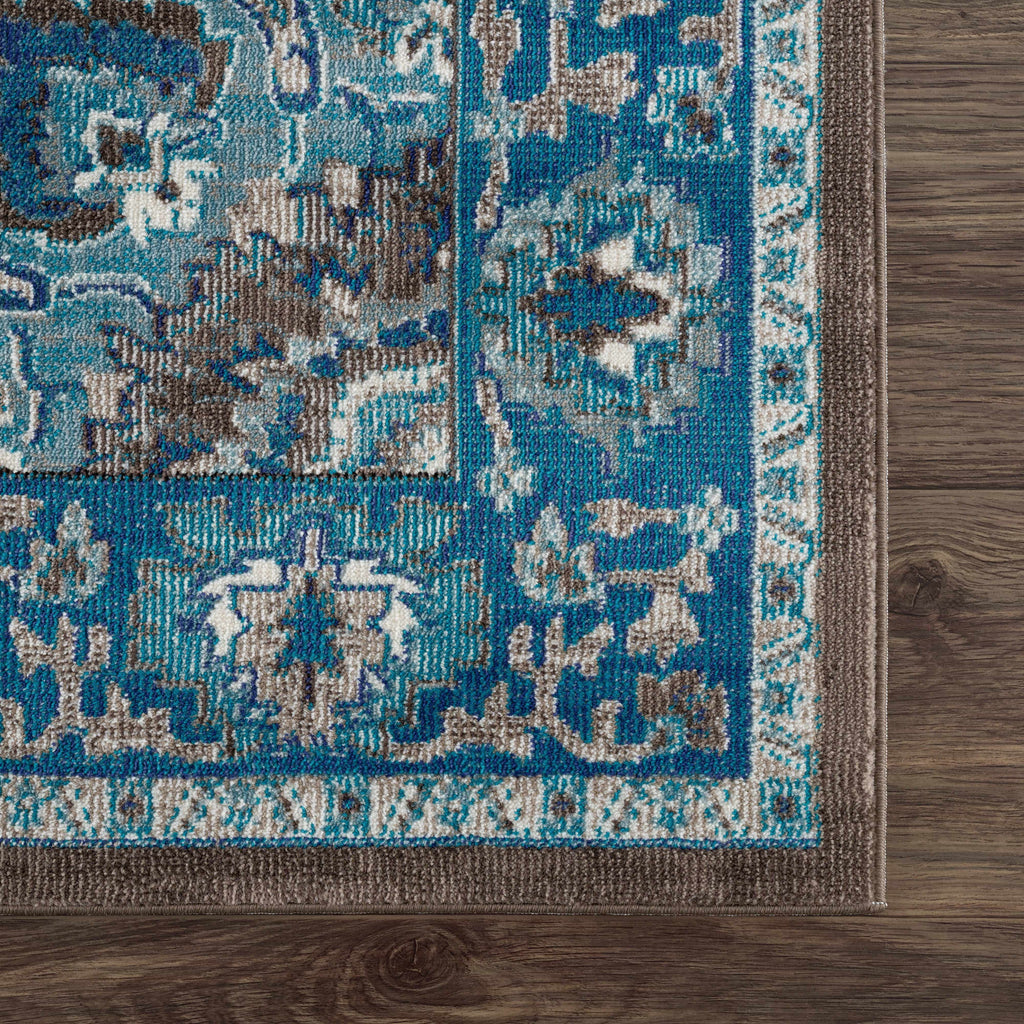 Mardin Turquoise Area Rug