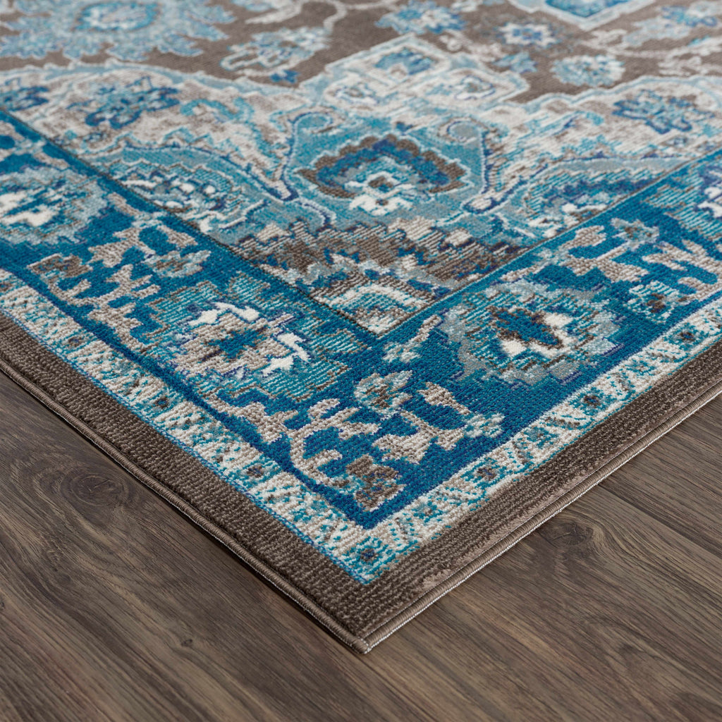 Mardin Turquoise Area Rug