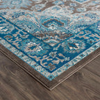 Mardin Turquoise Area Rug