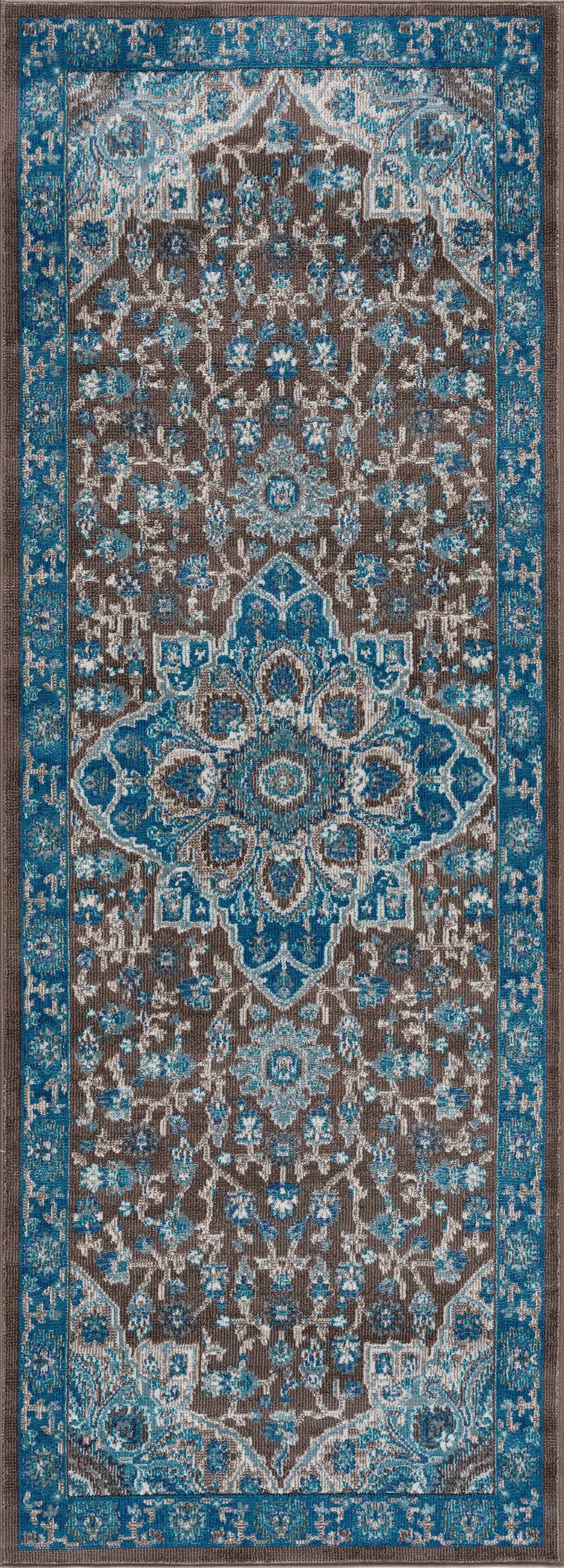 Mardin Turquoise Area Rug