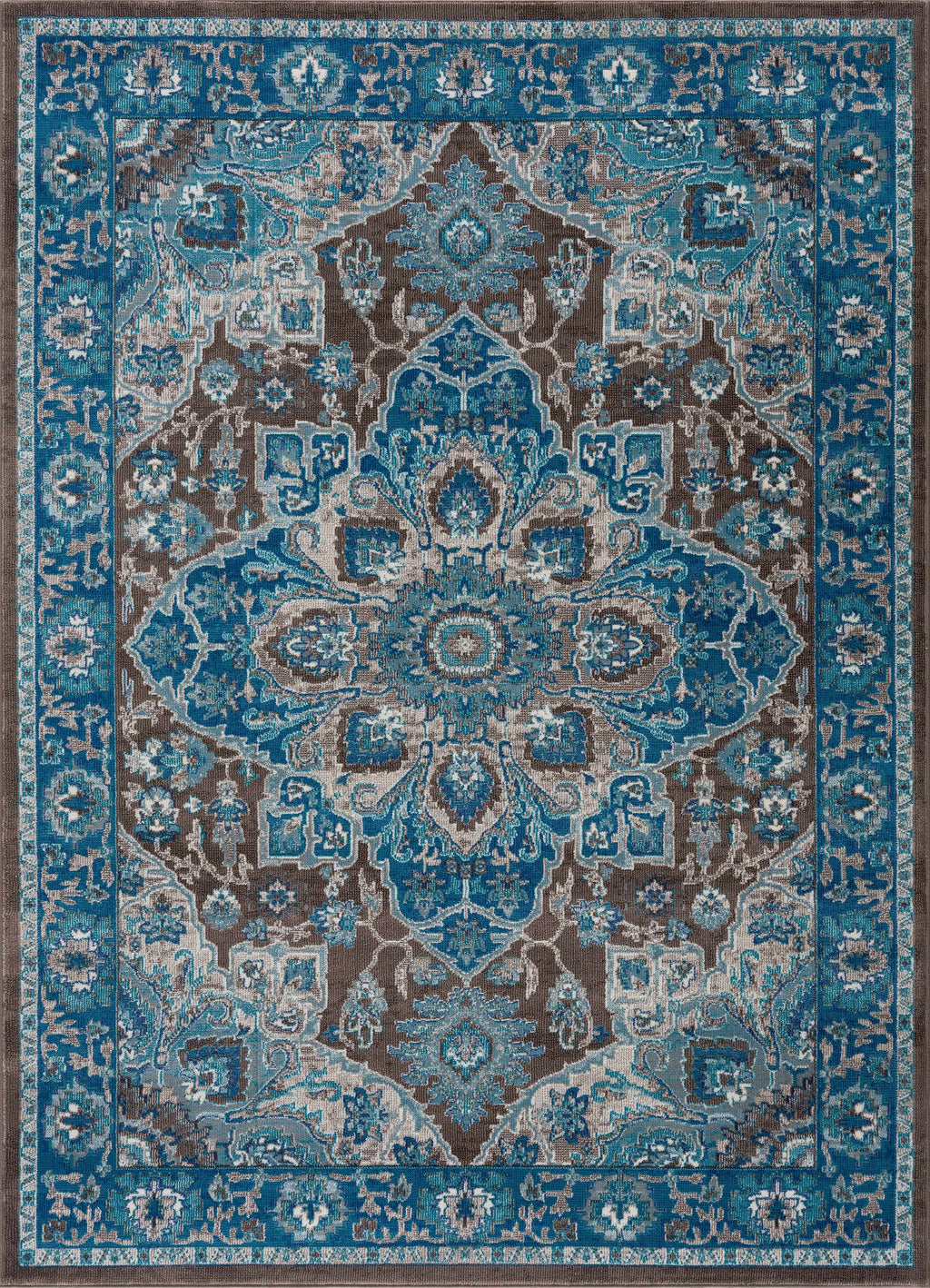 Mardin Turquoise Area Rug