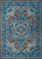 Mardin Turquoise Area Rug