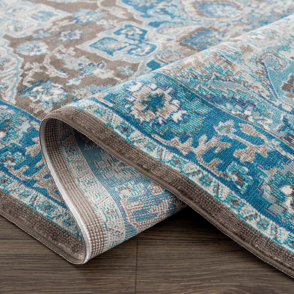 Mardin Turquoise Area Rug