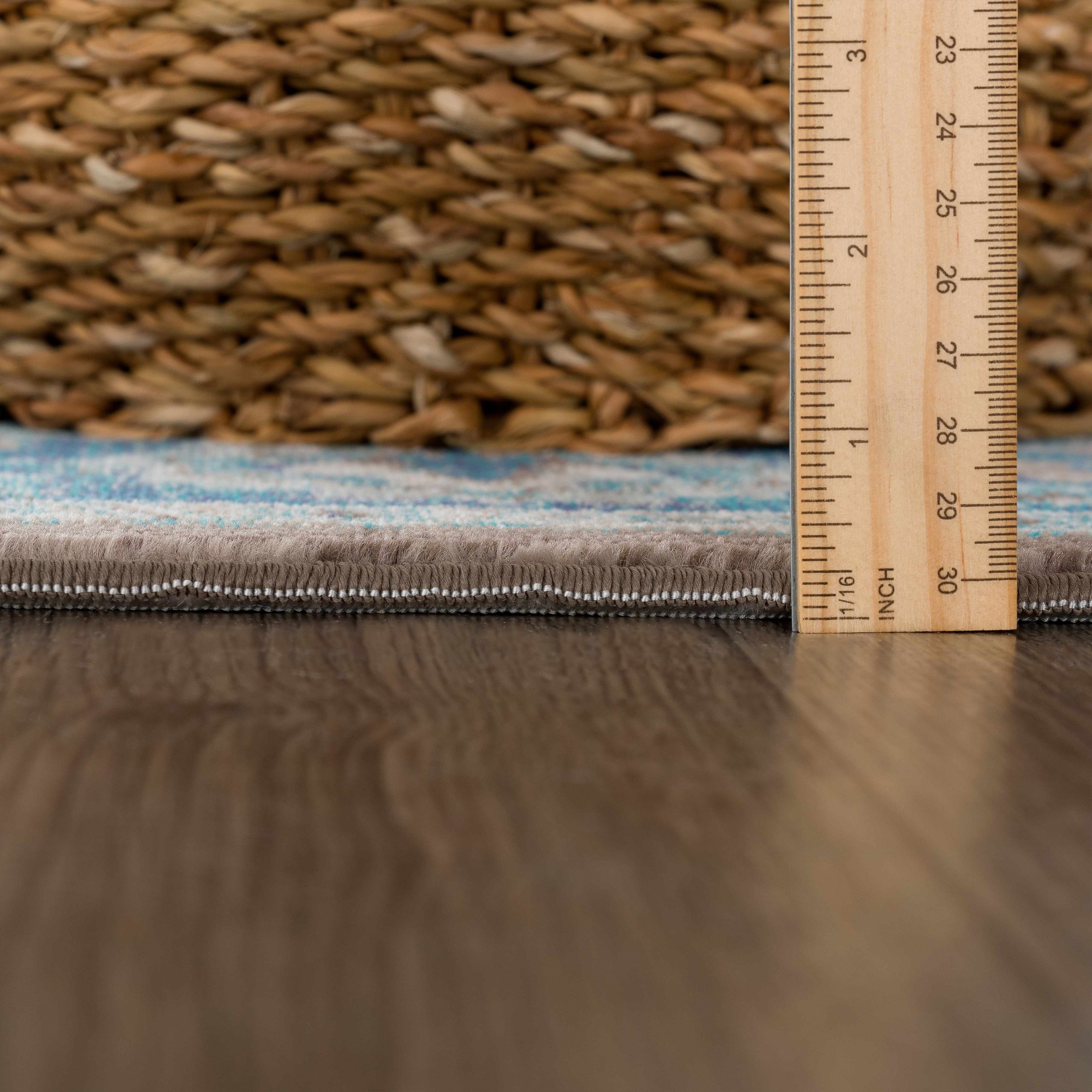 Mardin Turquoise Area Rug