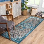 Mardin Turquoise Area Rug