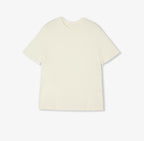 Loose Fit Cashmere Round Neck Short Sleeve Top 'Soft Cloud'