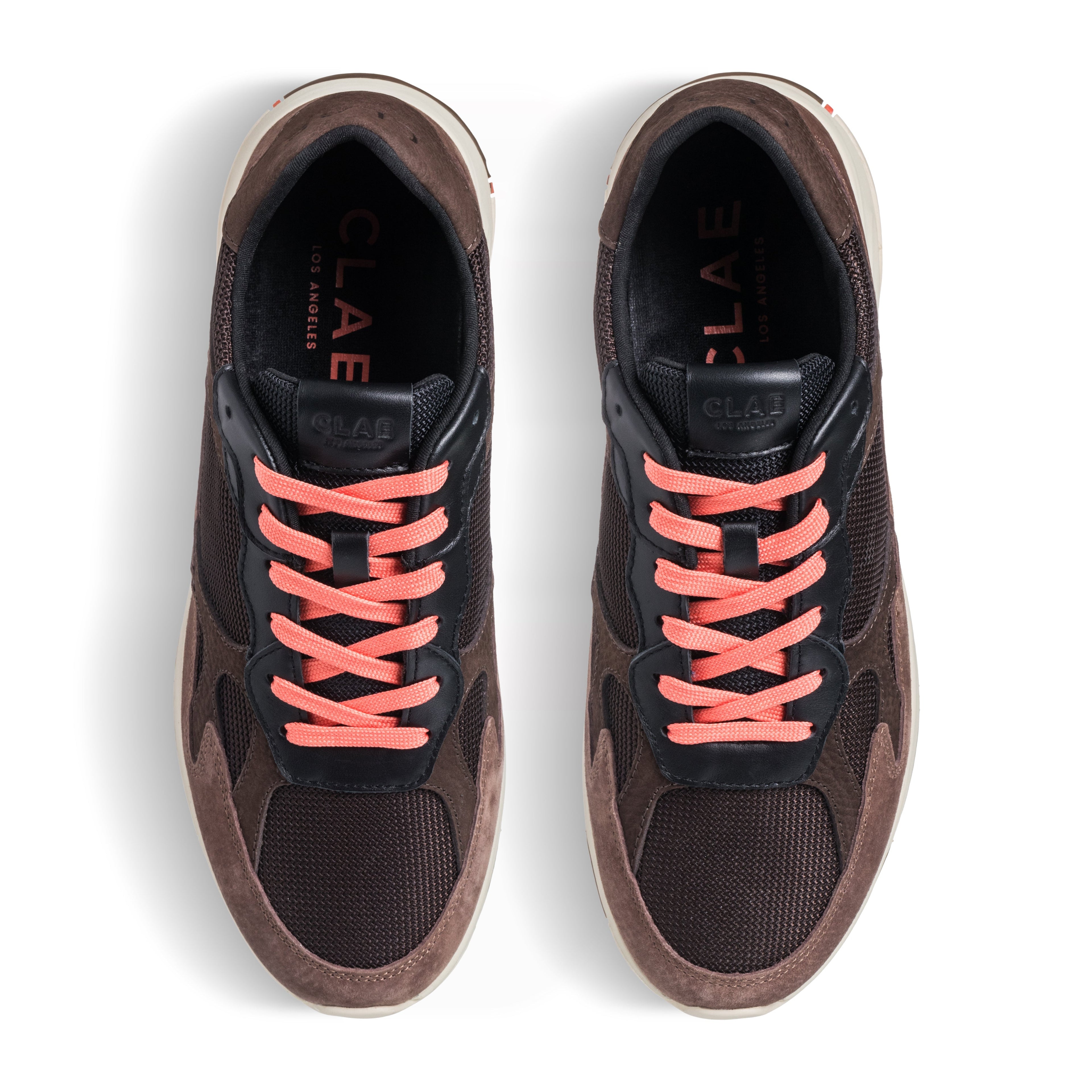 Zuma Sneaker in Deep Taupe by CLAE