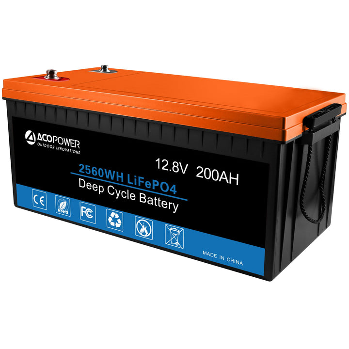 12V 200Ah LiFePO4 Deep Cycle Lithium Battery