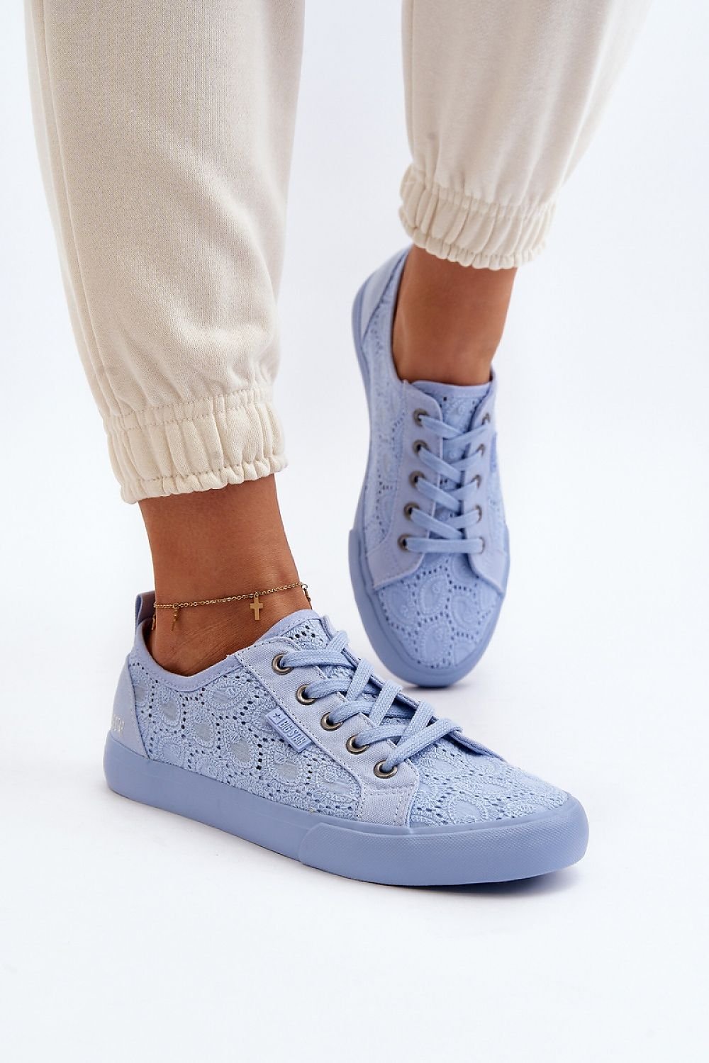 Big Star Canvas Shoes Light Blue