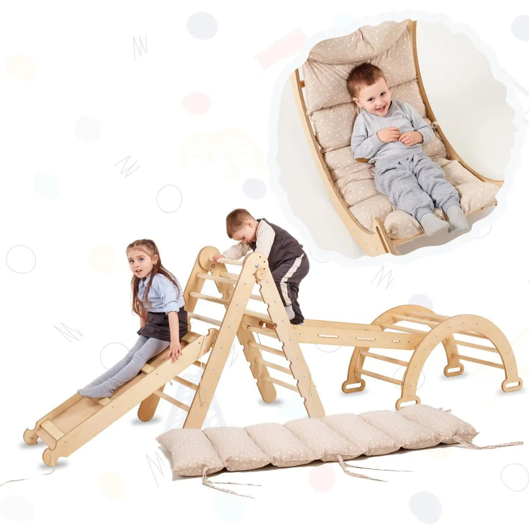 Montessori Climbing Frame Set 5 pcs