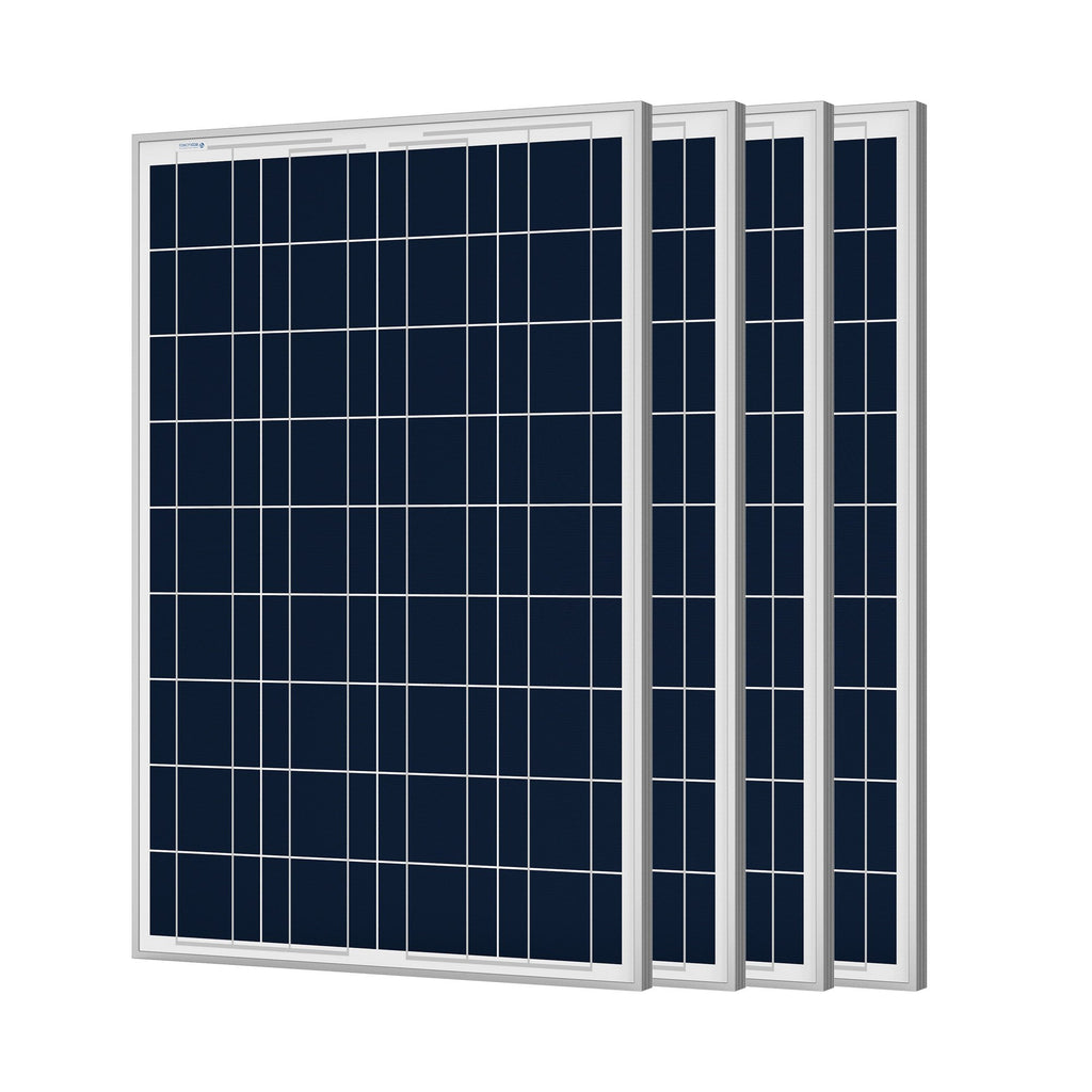 100W Polycrystalline Solar Panel For 12V Battery Charging