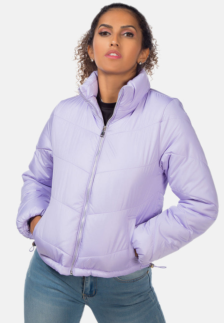 Long Sleeves Puffer Jacket