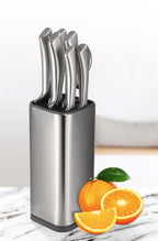 Universal Knife Block Holder | Silver