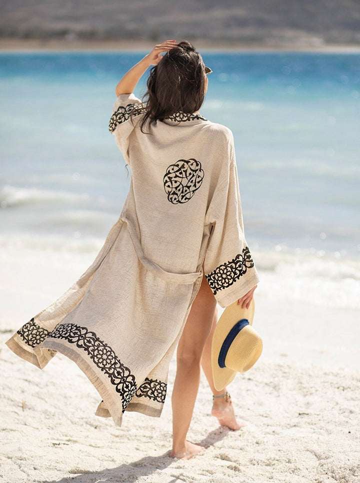 Goddess Linen Kimono