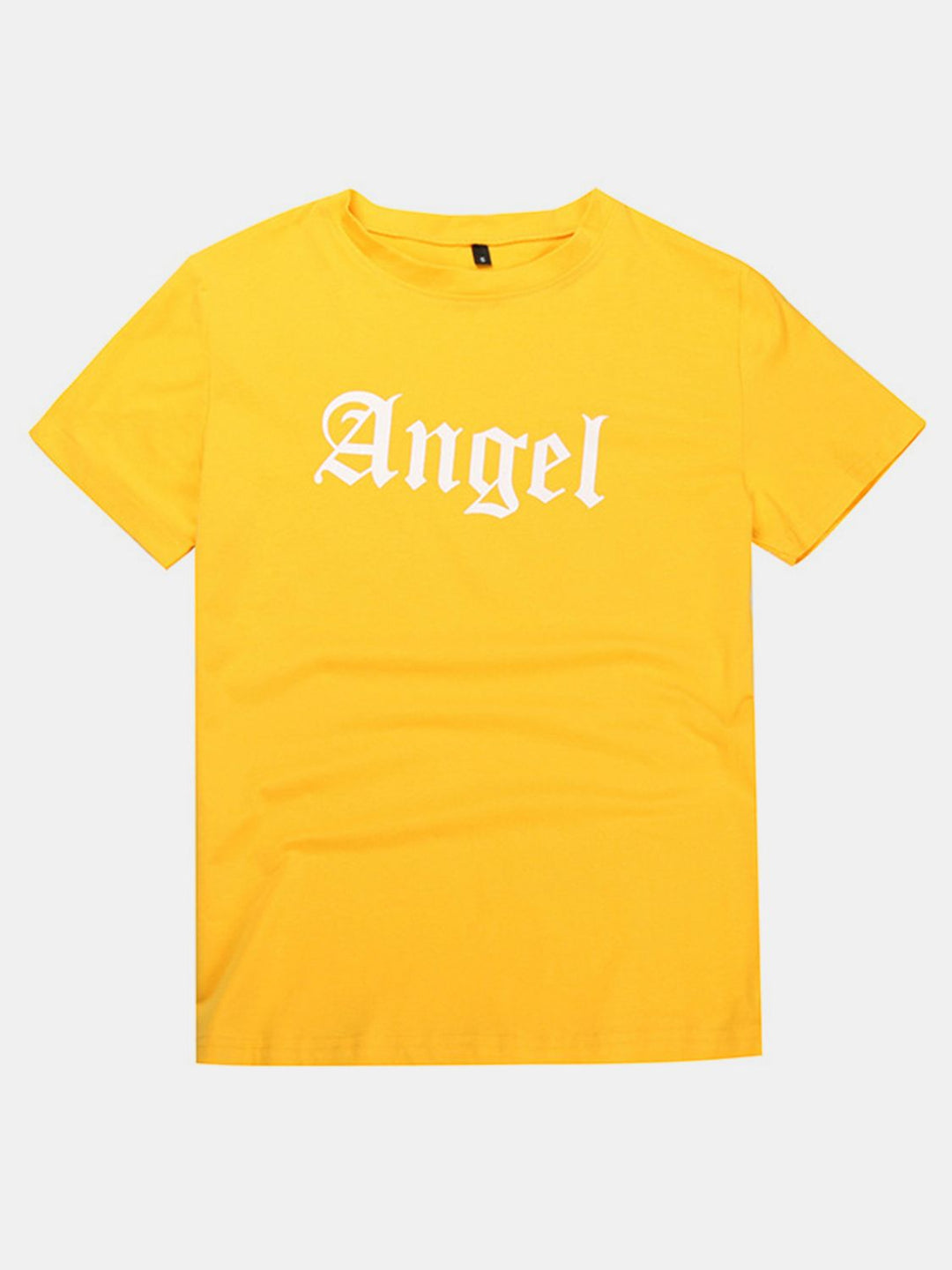 Angel Round Neck Short Sleeve T-Shirt