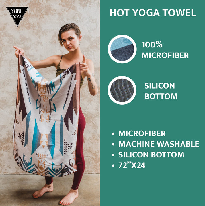 Yoga Towel Pendleton Harding Black