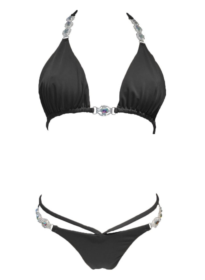 Shanel Triangle Top & Tango Bottom Black