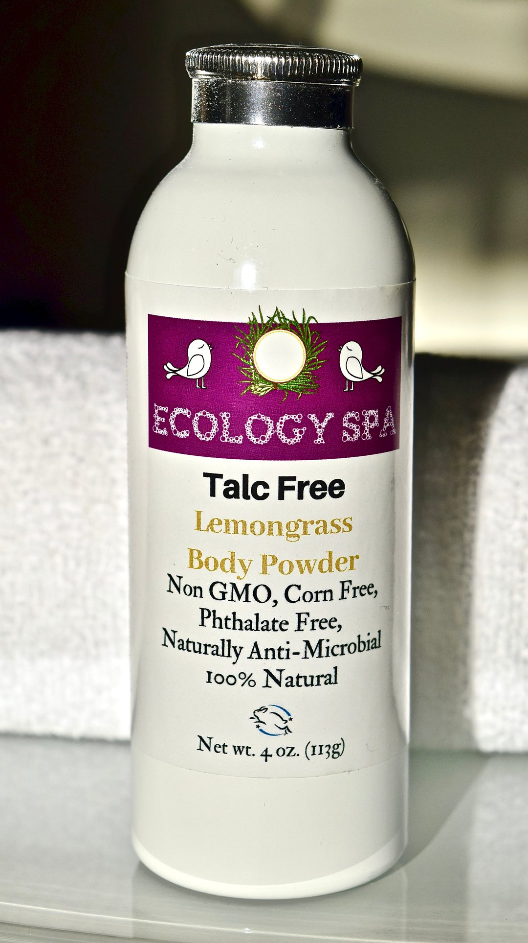 Talc-Free Lemongrass Body Powder