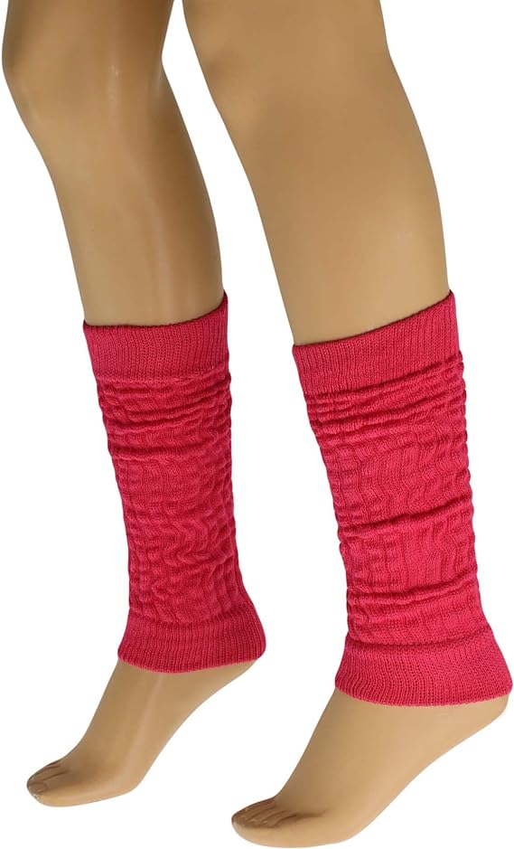 Cotton Leg Warmers Boot Socks Retro Style